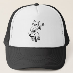 Casquette Guitare Instrument Music Jazz Cat