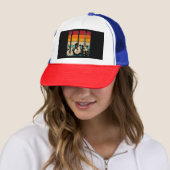 Casquette Guitare rétro (En situation)