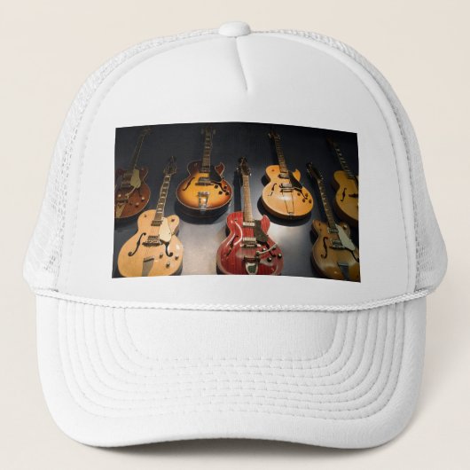 Casquette Guitares vintages (Devant)