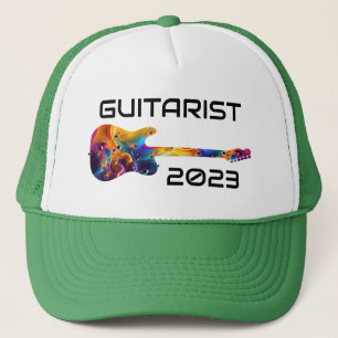CASQUETTE GUITARIST 2023 COLORFUL GUITAR BAND GIFT