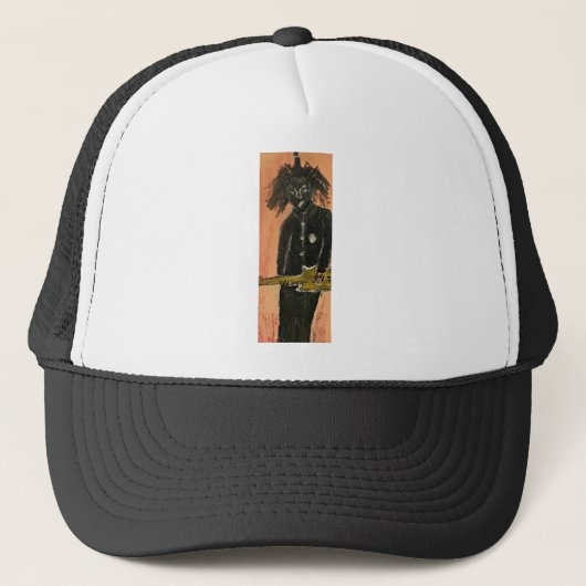 CASQUETTE GUITARISTE EFFRAYANT II (Devant)