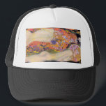 Casquette Gustav Klimt's Water Serpents II célèbre peinture<br><div class="desc">Gustav Klimt's Water Serpents II (1907) célèbre peinture. gustav klimt, klimt, art nouveau, gustav klimt the kiss, the kiss, or, gustav, symbolisme, amour, vintage, klimt freyas larmes, klimt the tree of life, fine art, kiss, art histoire, chef-d'oeuvre, fleurs, art, masters d'art, belle, floral, amants, romance, doré, jardin, coloré, romantique, portrait,...</div>