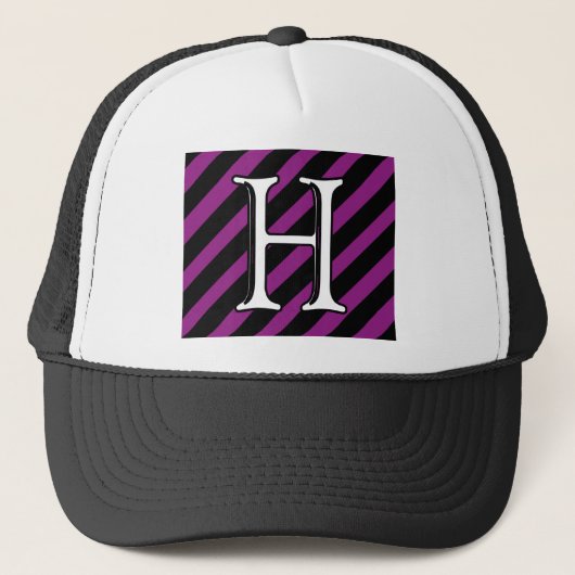 Casquette H initial (Devant)