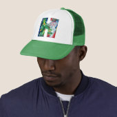 CASQUETTE H LETTER / SANTA WITH CHRISTMAS TREE MONOGRAM (En situation)
