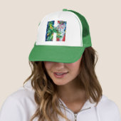 CASQUETTE H LETTER / SANTA WITH CHRISTMAS TREE MONOGRAM (En situation)