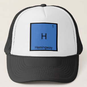 Casquette H - Pièce en t drôle de symbole d'élément de