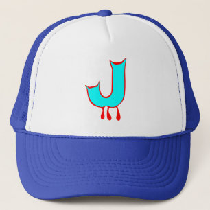 Casquette HA" ★ Bleeding Devil's Teeth-Initial J Trucker Hat