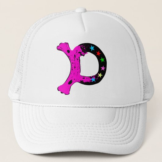 Casquette HA" ★ Cool Initial D Stylo Trucker Hat " ╝ (Devant)