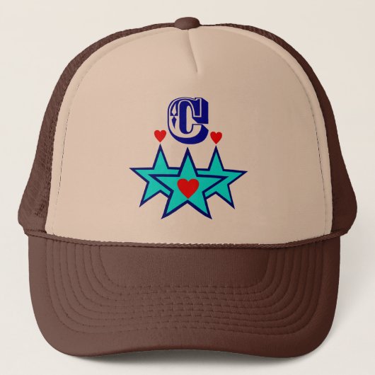 Casquette HA" ★ Fabable Initial C Stylish Trucker Hat" ╝ (Devant)