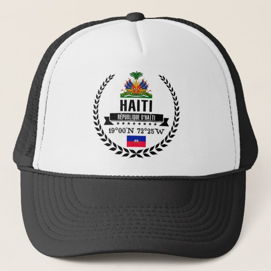 Casquette Haïti (Devant)