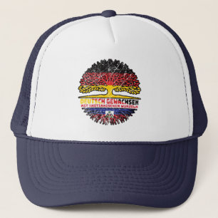 Casquette Haïti Haïtien Deutsch Deutschland Baum Racines