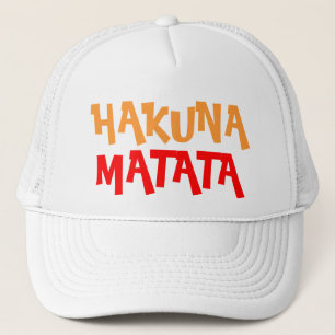Casquette Hakuna Matata coloré