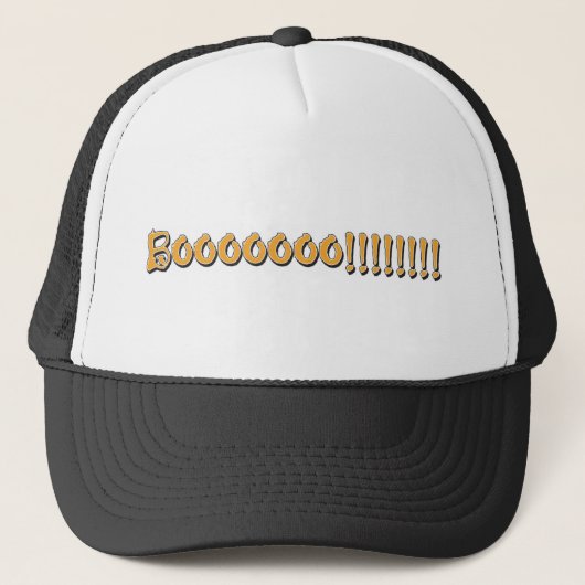 Casquette Halloween Boo (Devant)
