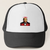 Casquette Halloween Donald Funny Anti-politique (Devant)