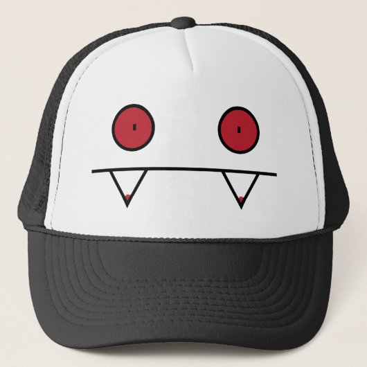 Casquette Halloween heureux (Devant)