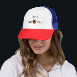 Casquette Halloween heureux citrouille<br><div class="desc">citrouille à main heureux halloween casquette</div>