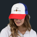 Casquette Halloween heureux citrouille<br><div class="desc">citrouille à main heureux halloween casquette</div>