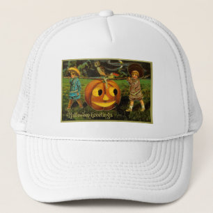 Casquette Halloween Jack-o-Lantern nuit de récolte par les e
