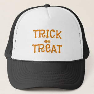 Casquette Halloween Trick or Treat personnalisé