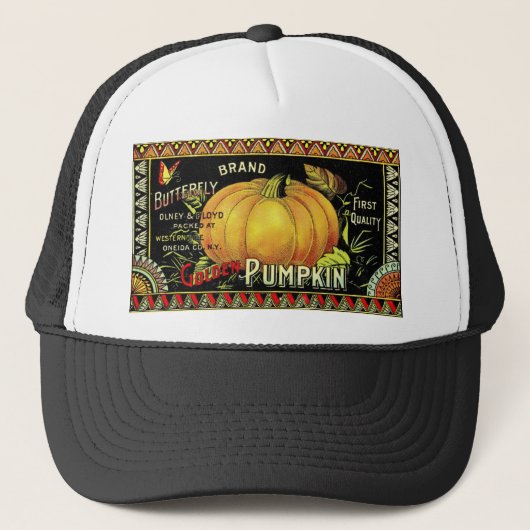 Casquette Halloween vintage (Devant)