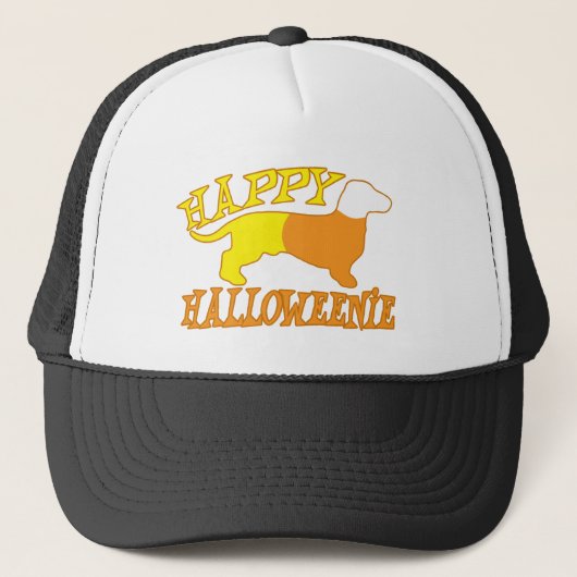 Casquette Halloweenie heureux (Devant)