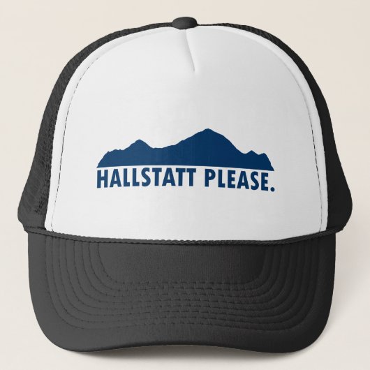 Casquette Hallstatt Austria Please (Devant)