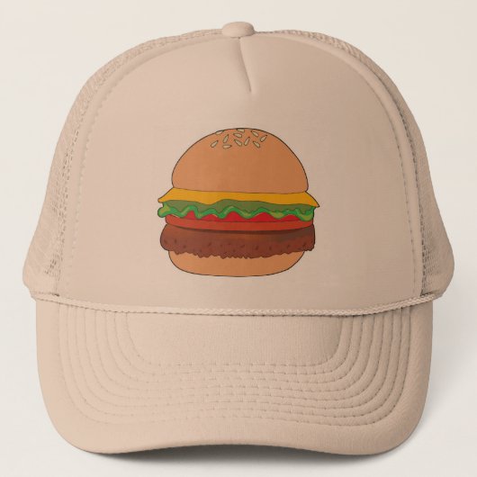 Casquette Hamburger 1 (Devant)