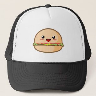 Casquette Hamburger de Kawaii