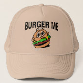 Casquette Hamburger je (Devant)