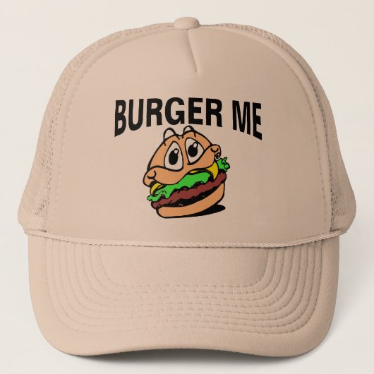Casquette Hamburger je (Devant)