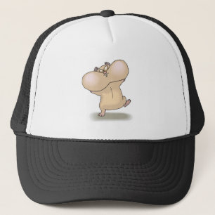 Casquette hamster drôle aux joues rebondies