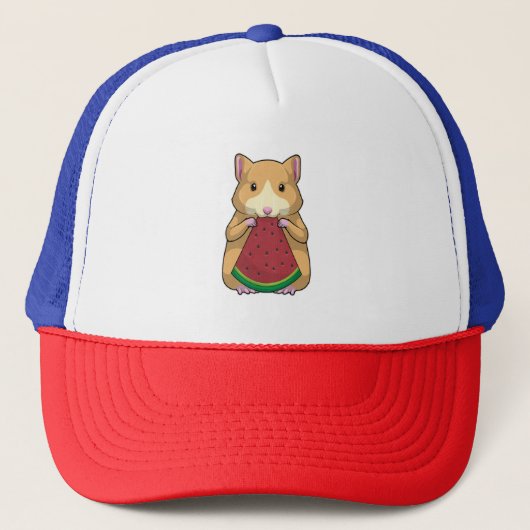 Casquette Hamster with Watermelon (Devant)