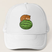 Casquette Hamster with Watermelon (Devant)