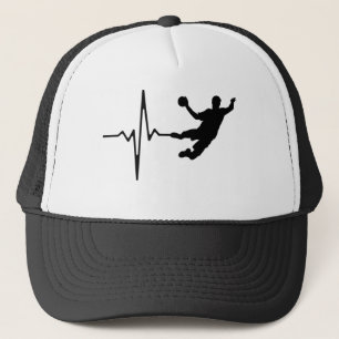 Casquette Handball - Battement de coeur de joueur de handbal