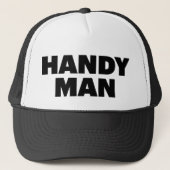 Casquette HANDY MAN slogan amusant camionneur chapeau (Devant)
