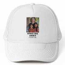 Happiness is Being Grandpa to Name Family Photo 