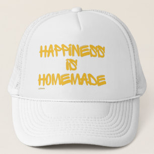 Casquette HAPPINESS IS HOMEMADE inspiration citation