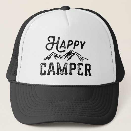 Casquette Happy Camper (Devant)