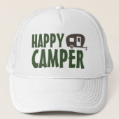 Casquette Happy Camper pour Camping et Rving (Devant)