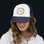 Casquette Happy Camper Rainbow Vintage Camper RV<br><div class="desc">Découvrez ce magnifique camping-car vintage avec un arc-en-ciel et préparez-vous à votre voyage en voiture ! Consultez ma boutique pour plus de designs aussi!</div>