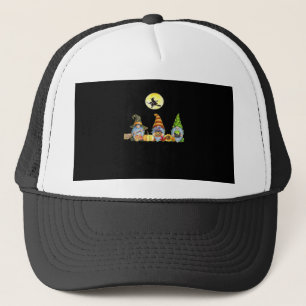 Casquette Happy Fall Y’all mignonne Halloween Gnomes It’s Fa