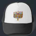Casquette Happy Hanukkah Dreidels Menorah<br><div class="desc">You are viewing The Lee Hiller Design Collection. Apparel,  Gifts & Collectibles Lee Hiller Photography or Digital Art Collection. You can view her Nature photography at http://HikeOurPlanet.com/ and follow her hiking blog within Hot Springs National Park.</div>