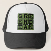 Casquette Haricot vert, légume (Devant)