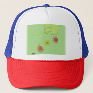 Casquette Harmonie Abstraite en vert