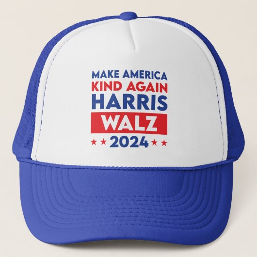 Casquette Harris Walz 2024 Rendre l'Amérique (Devant)