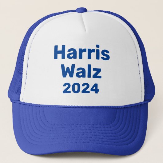 Casquette Harris / Walz Campagne présidentielle 2024 (Devant)