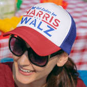 Casquette Harris Walz, Dames de chat pour Kamala Harris Tim 