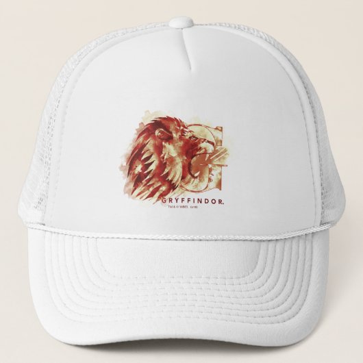 Casquette Harry Potter | Aquarelle Lion GRYFFINDOR™ (Devant)
