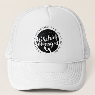 Casquette Harry Potter   Carte du Maraudeur Charme Typograph