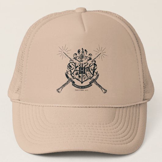 Casquette Harry Potter | Hogwarts Crossed Wands Crest (Devant)